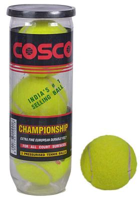 Citystore.in, Sports Accessories, Cosco Championship Tennis Ball(Pack of 3 Balls), Cosco
